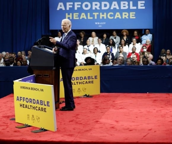 Biden Blames MAGA Republicans in Stump-Style Speech on Healthcare