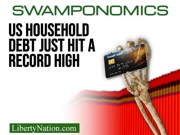 US Household Debt Just Hit a Record High – Swamponomics