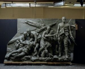 #3 Section of full sculpture The Cost of War