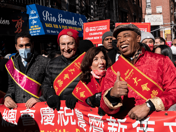 Prominent New York Democrats Cozied Up to Chinese Police Station