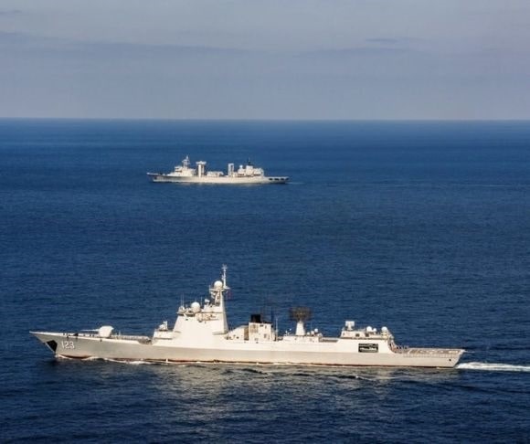 China Miffed Over McCarthy Meeting, Deploys Warships