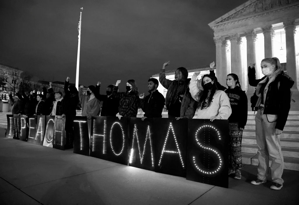 Justice Clarence Thomas Takes the Heat