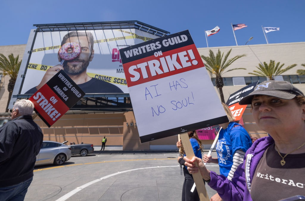 HollyWeird: Writers Strike – Are They Being Replaced by AI?