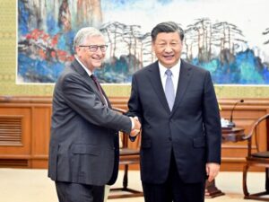 GettyImages-1258735443 Bill Gates and Xi Jinping