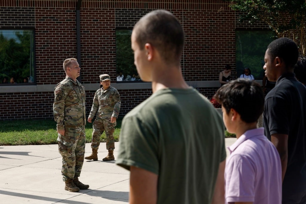 Boon to Faltering Military Recruiting: Calculators?