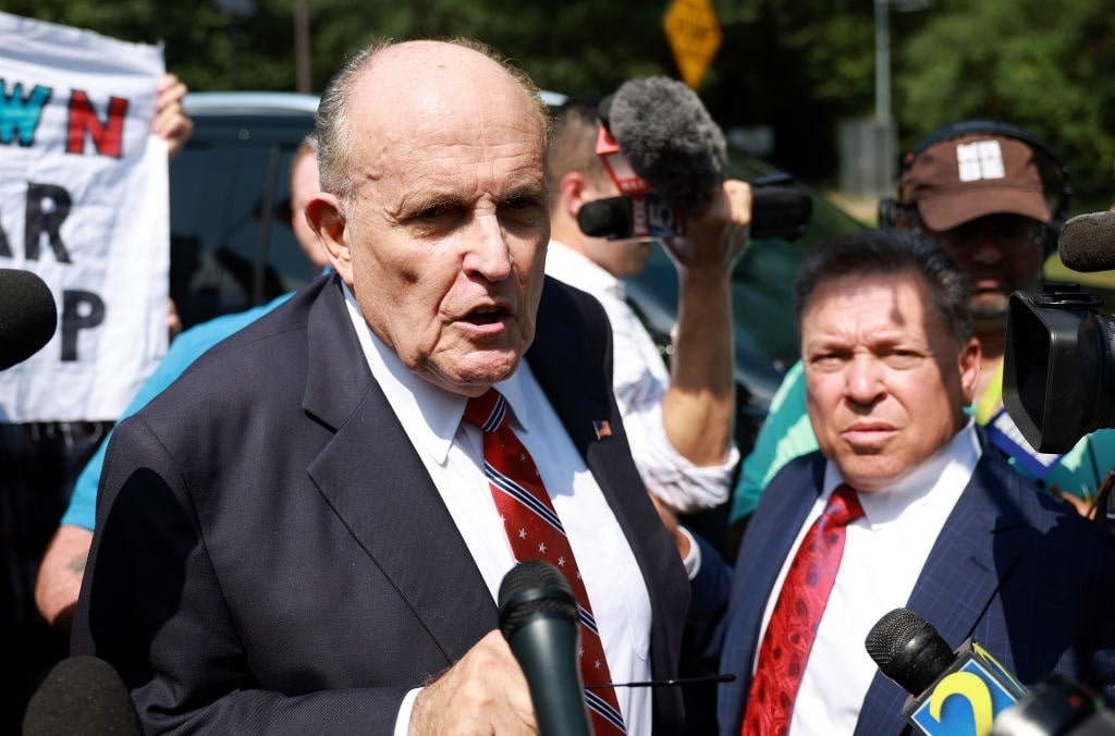 Rudy Giuliani Sues President Biden for Defamation