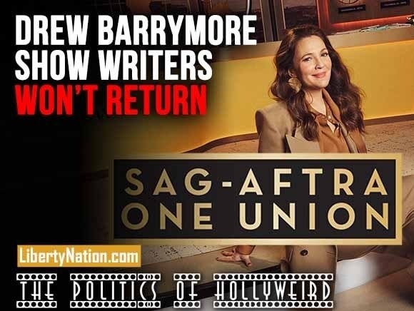 Drew Barrymore Show Writers Won’t Return – The Politics of HollyWeird