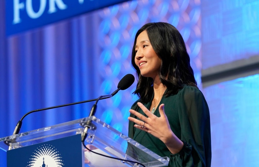 GettyImages-1855532618 Mayor Michelle Wu