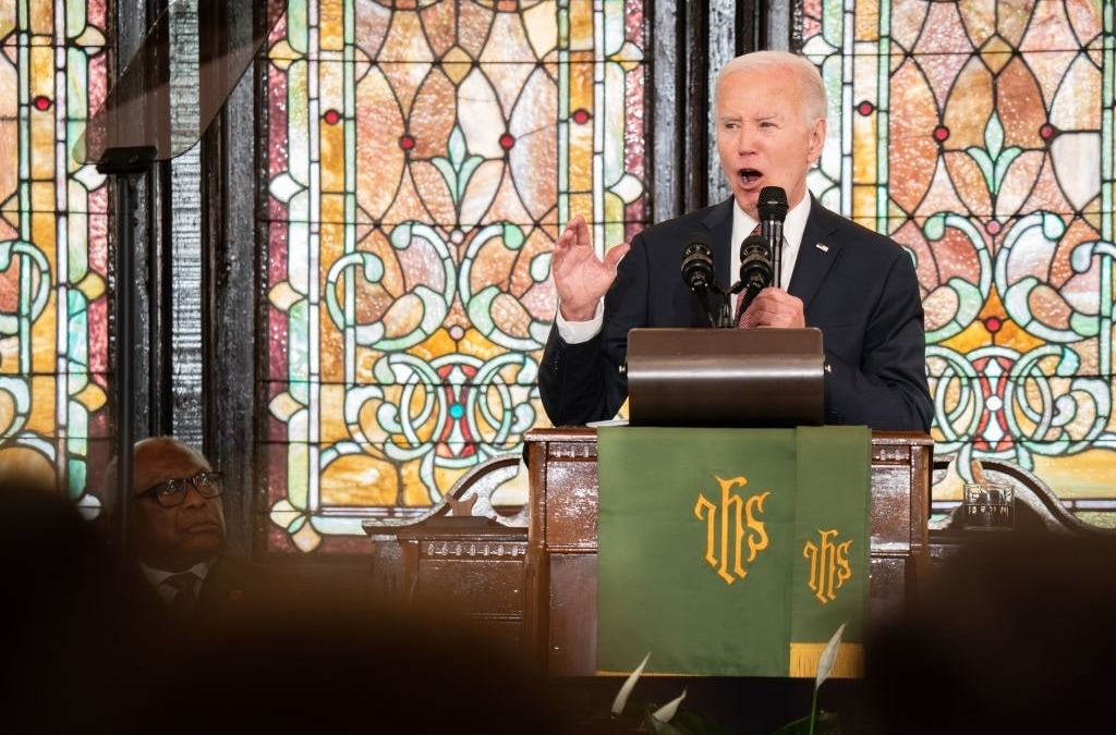 In South Carolina, Biden Leans In to Fear and Racism for Votes