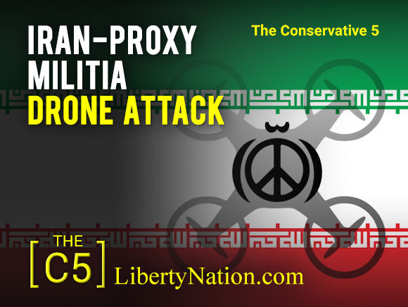 Iran-Proxy Militia Drone Attack – C5 TV